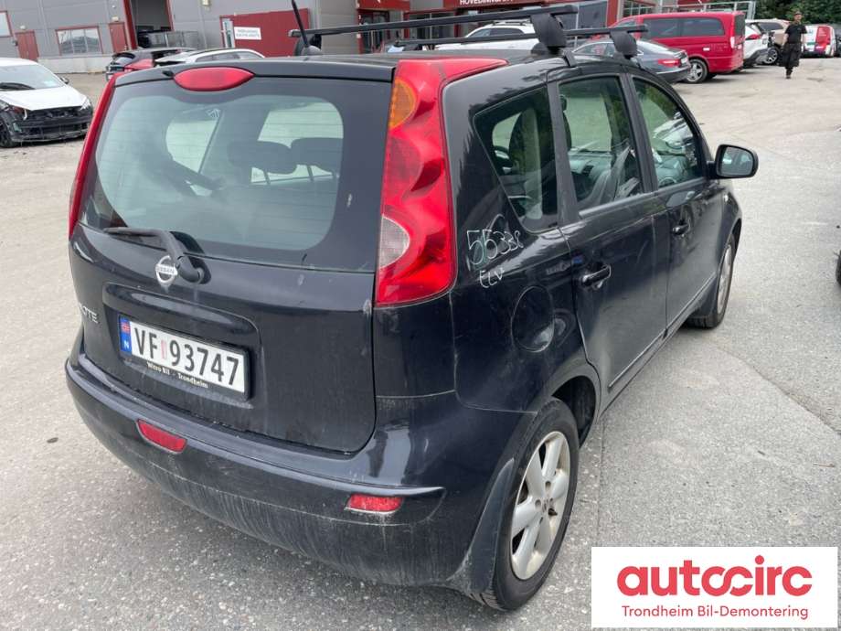 Nissan Note 2006-2013 (Type I) delebil , Motorkode: CR14, Girkassekode: