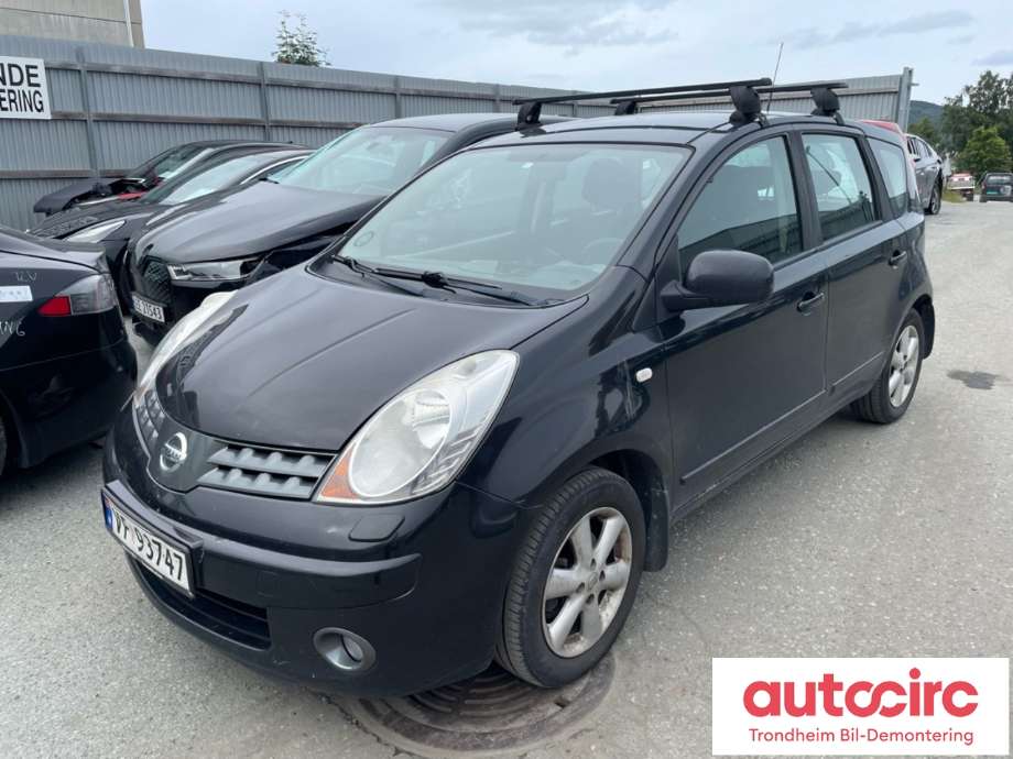 Nissan Note 2006-2013 (Type I) delebil , Motorkode: CR14, Girkassekode: