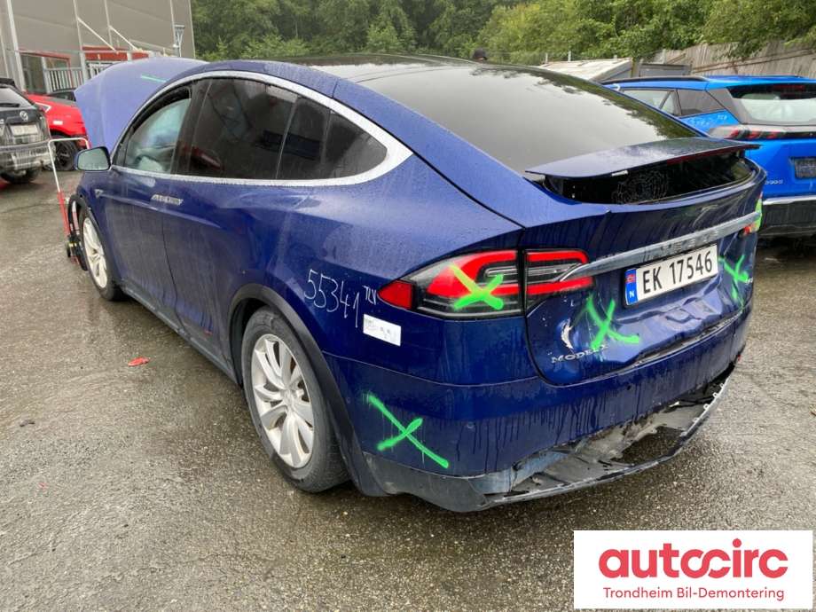 Tesla Model X 2016-->> , Motorkode: L2S|L2S, Girkassekode: TRINNLØS