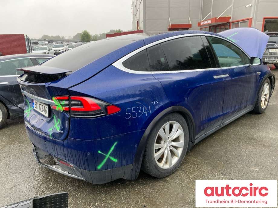 Tesla Model X 2016-->> , Motorkode: L2S|L2S, Girkassekode: TRINNLØS