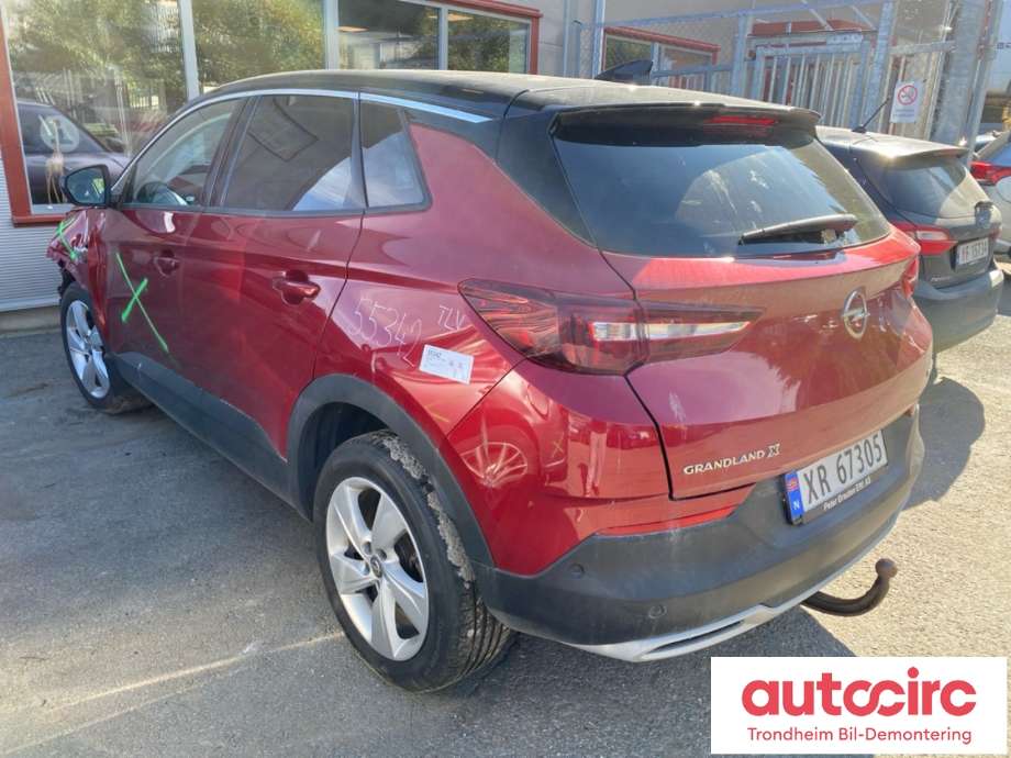 Opel Grandland X 2017-->> , Motorkode: LCI, Girkassekode: MRE