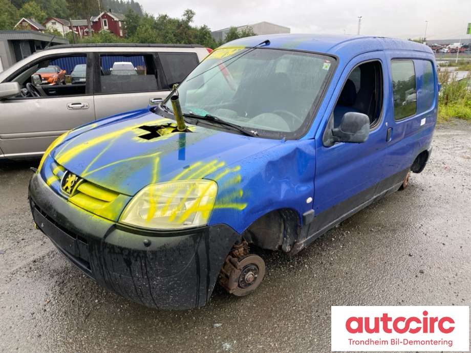 Peugeot Partner 2002-2008 (Type I, Fase 2) , Motorkode: WJY, Girkassekode: 2222FJ