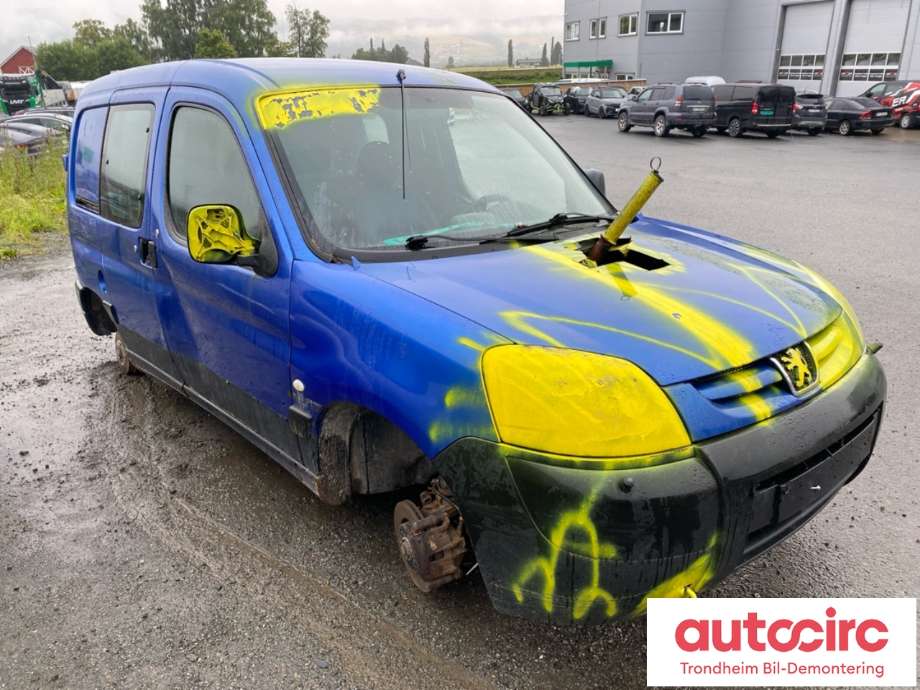 Peugeot Partner 2002-2008 (Type I, Fase 2) , Motorkode: WJY, Girkassekode: 2222FJ