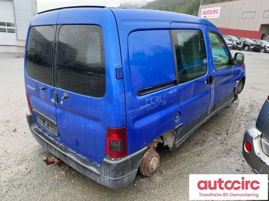 Peugeot Partner 2002-2008 (Type I, Fase 2) , Motorkode: WJY, Girkassekode: 2222FJ
