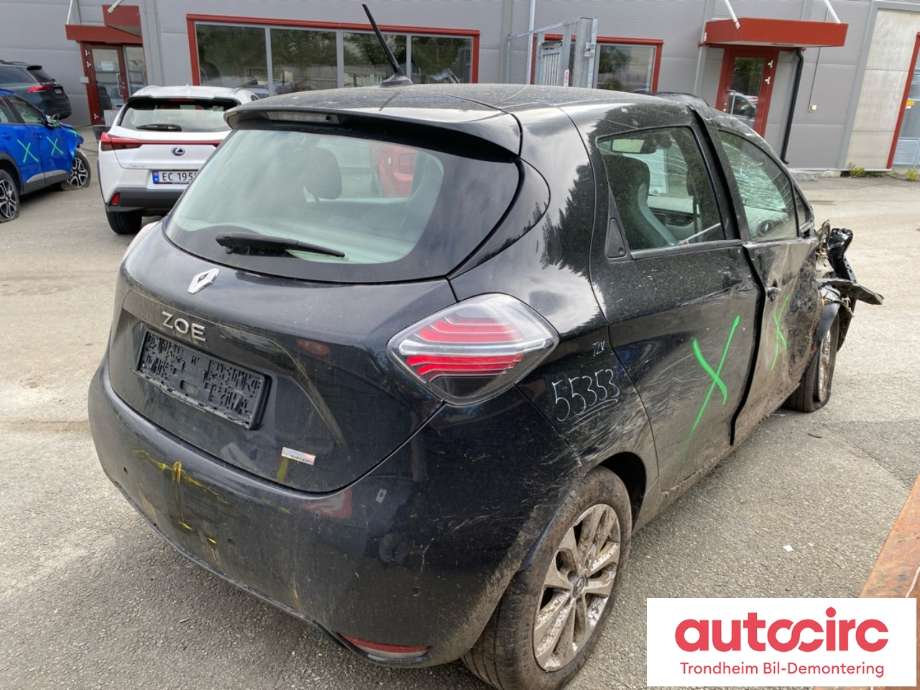 Renault Zoe 2019-->> (Fase 2) , Motorkode: 5AQ-60, Girkassekode: RA0