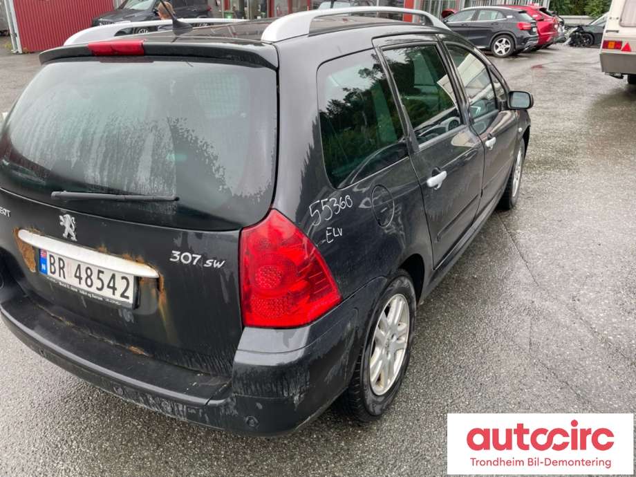 Peugeot 307 2005-2008 (Fase 2) , Motorkode: 9HZ, Girkassekode: