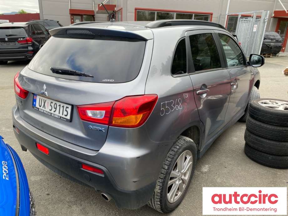Mitsubishi ASX 2010-2019 , Motorkode: 4N13, Girkassekode: 2500A296