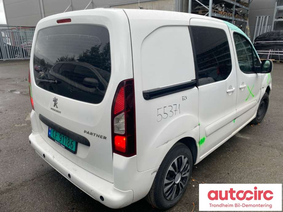 Peugeot Partner 2015-2019 (Type II, Fase 2) , Motorkode: BH02, Girkassekode: 1609983380