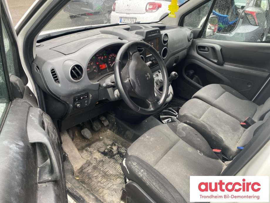 Peugeot Partner 2015-2019 (Type II, Fase 2) , Motorkode: BH02, Girkassekode: 1609983380