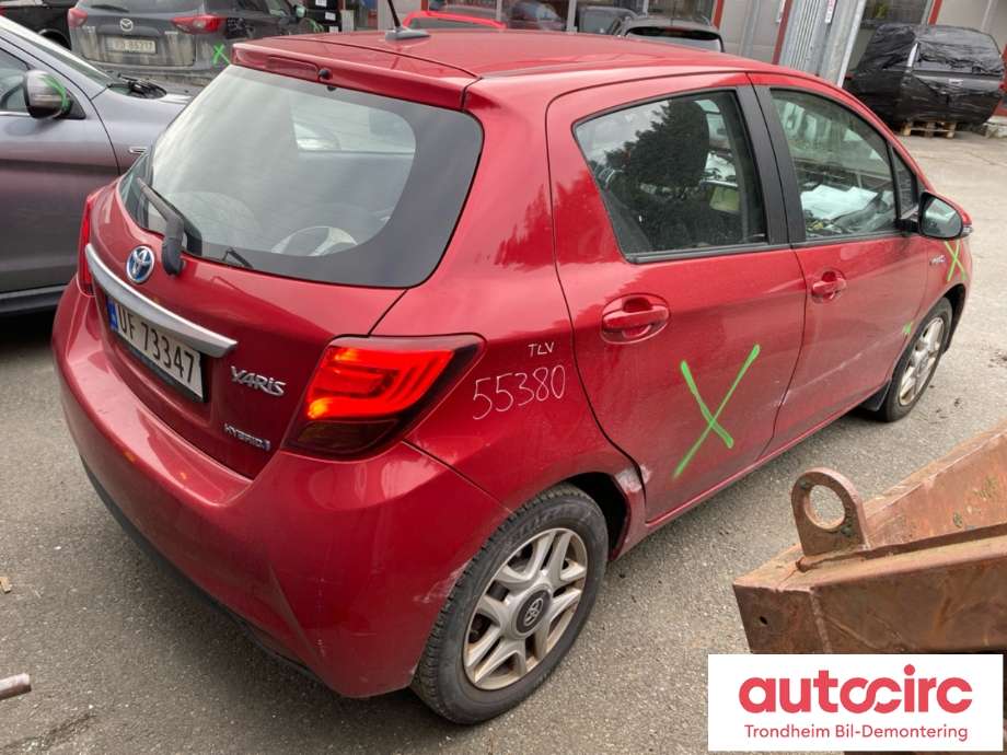 Toyota Yaris 2014-2020 (Type III, Fase 2) , Motorkode: 1NZ-FXE, Girkassekode: 3090052010