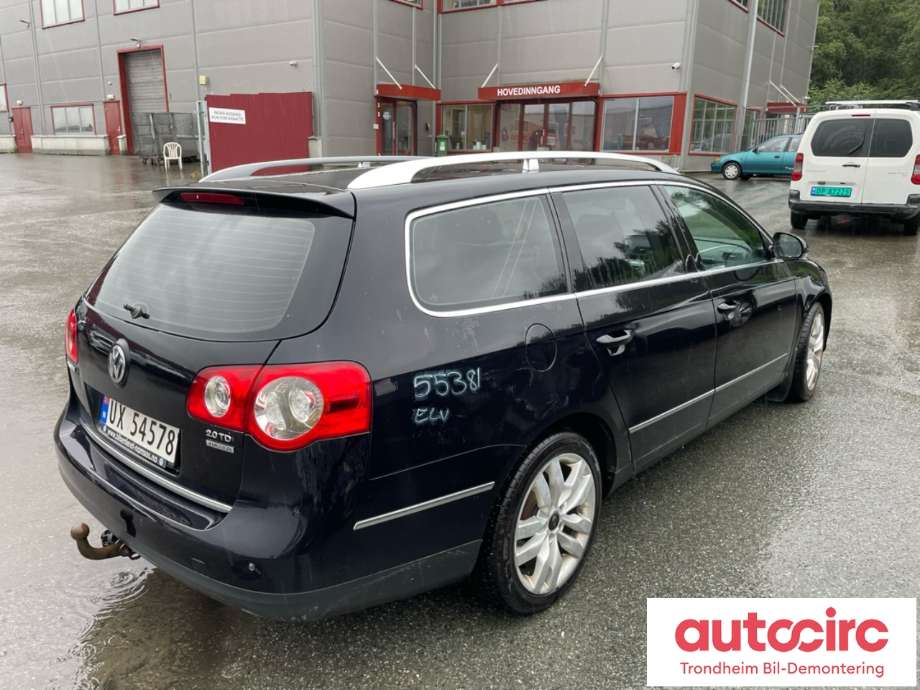 VW Passat 2005-2010 (B6) (B6), Motorkode: BKP, Girkassekode: 