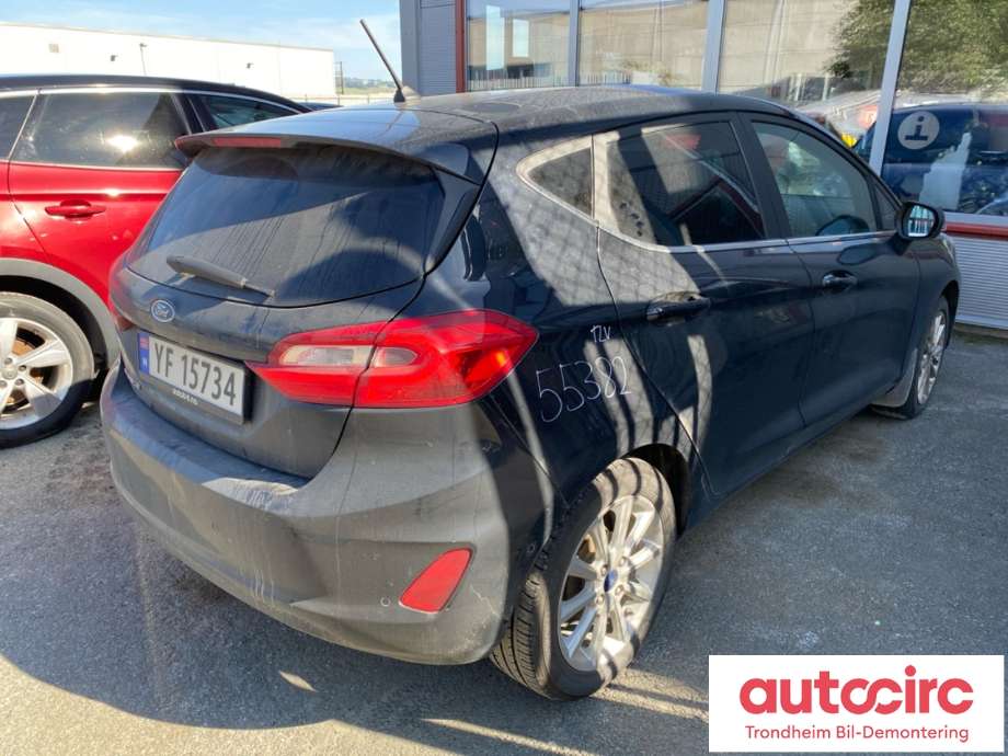 Ford Fiesta 2017-->> (Type VII) , Motorkode: SFJH, Girkassekode: H6BP7000MB