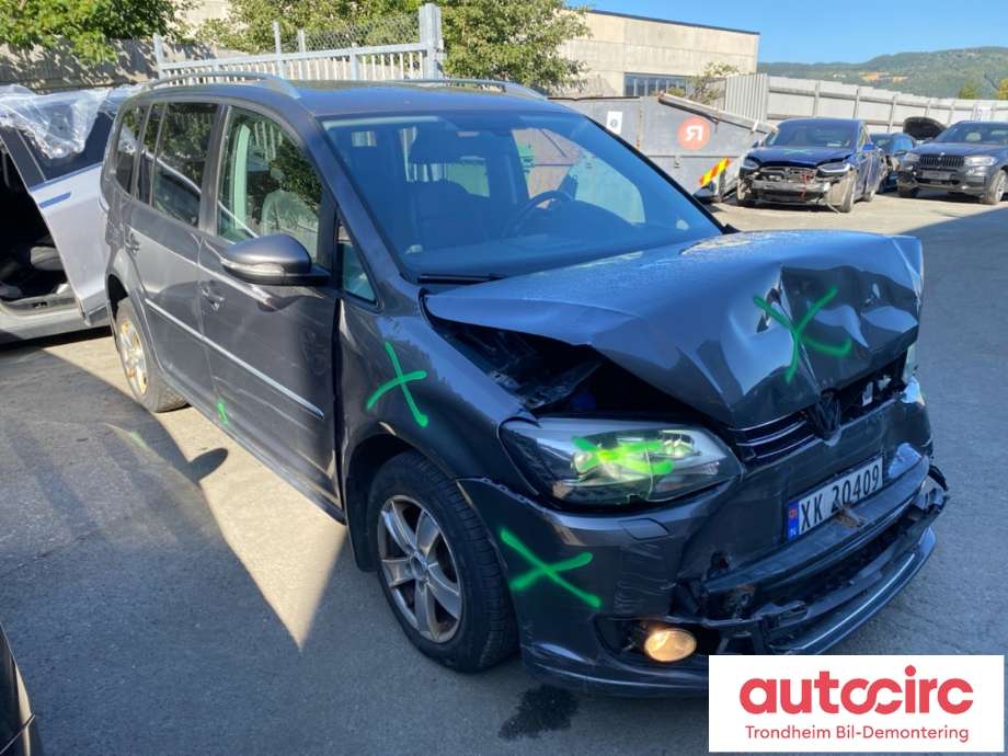 VW Touran 2010-2015 (Type I, Fase 3) , Motorkode: CAYC, Girkassekode: NKA