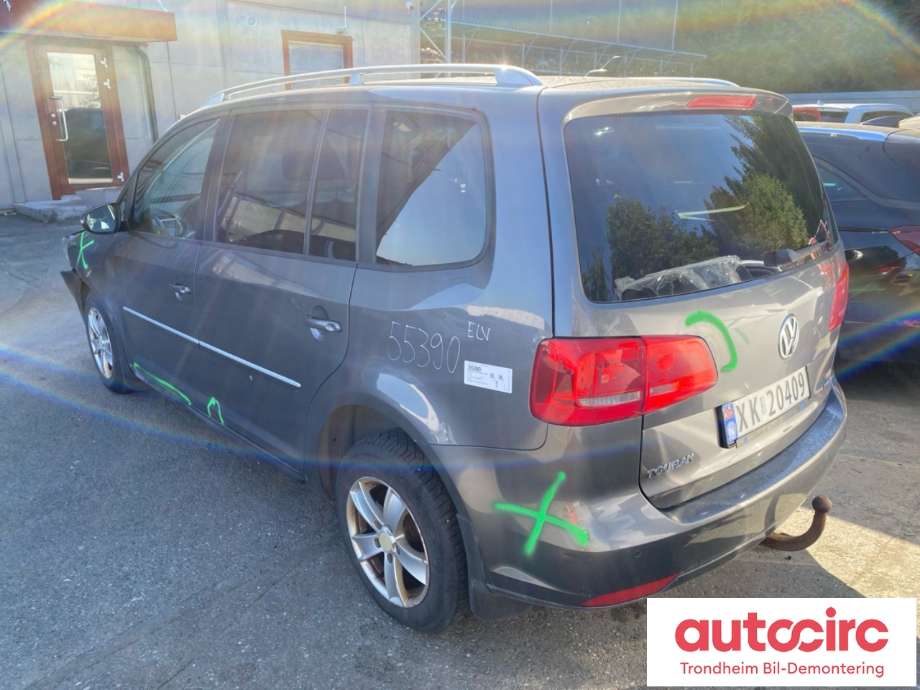 VW Touran 2010-2015 (Type I, Fase 3) , Motorkode: CAYC, Girkassekode: NKA