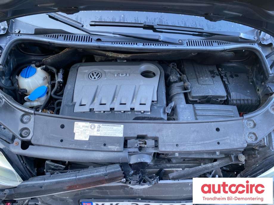 VW Touran 2010-2015 (Type I, Fase 3) , Motorkode: CAYC, Girkassekode: NKA