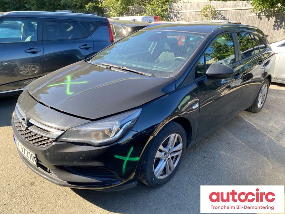 Opel Astra K 2015-->> delebil , Motorkode: B10XFL, Girkassekode: M26