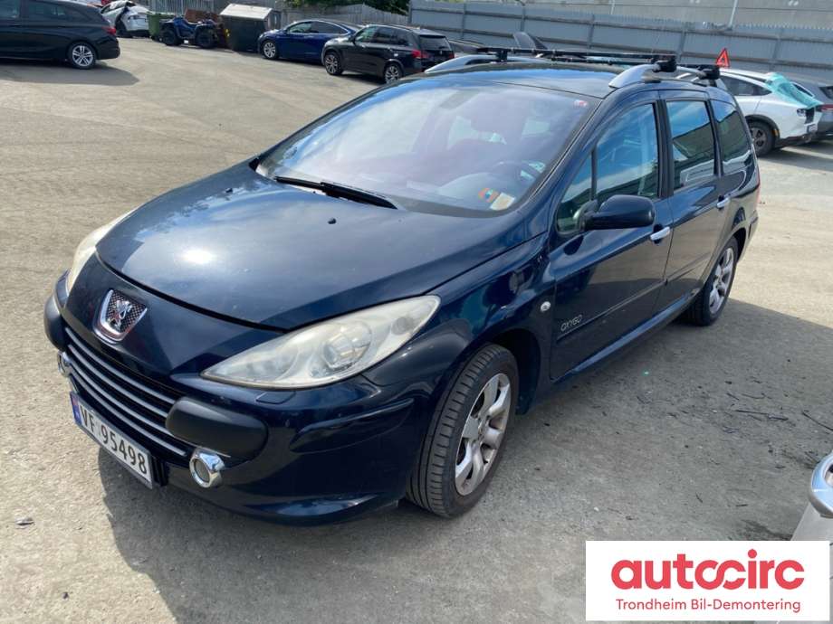 Peugeot 307 2005-2008 (Fase 2) , Motorkode: 9HZ, Girkassekode: