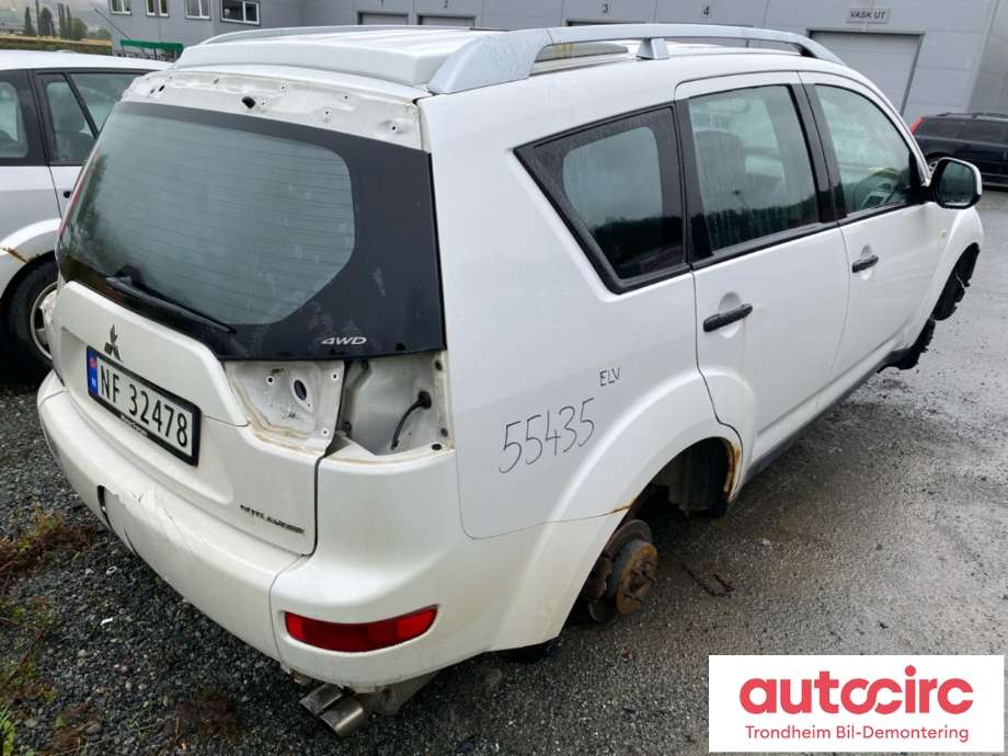 Mitsubishi Outlander 2007-2010 (Type II, Fase 1) , Motorkode: BSY, Girkassekode: 2500A092