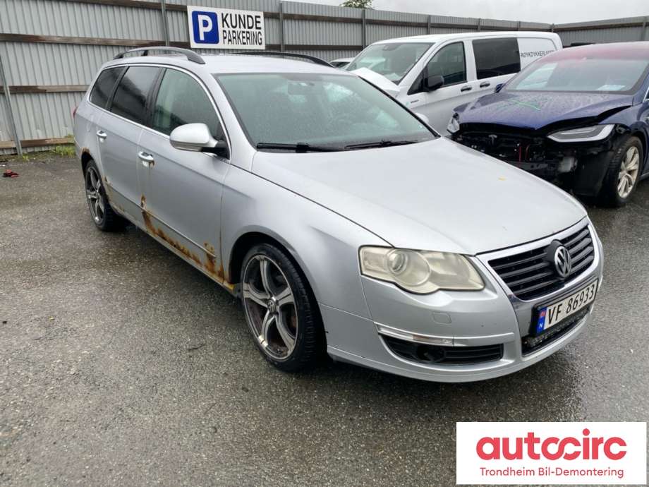 VW Passat 2005-2010 (B6) (B6), Motorkode: BXE, Girkassekode: 