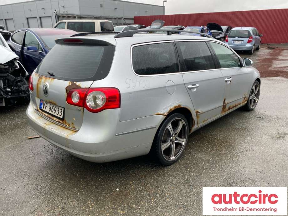 VW Passat 2005-2010 (B6) (B6), Motorkode: BXE, Girkassekode: 