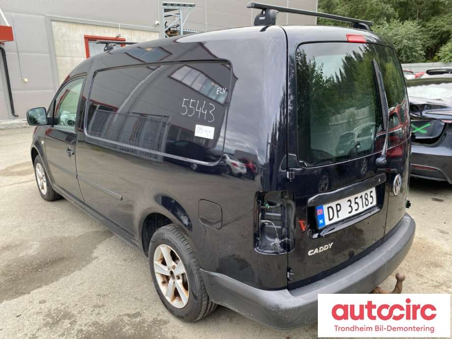 VW Caddy 2010-2015 (Type III, Fase 2) , Motorkode: CAYD, Girkassekode: MLS
