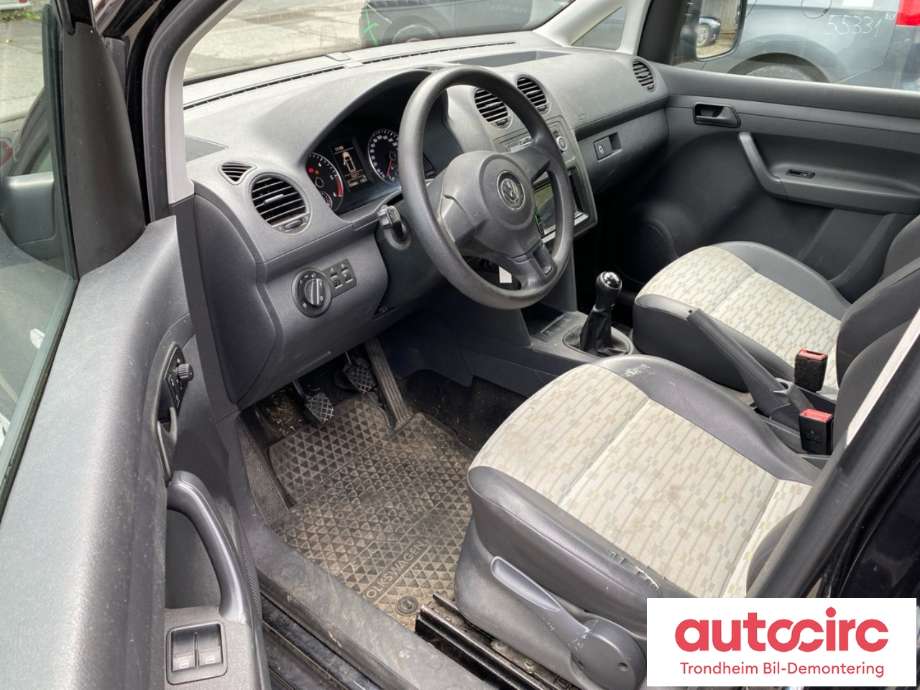 VW Caddy 2010-2015 (Type III, Fase 2) , Motorkode: CAYD, Girkassekode: MLS
