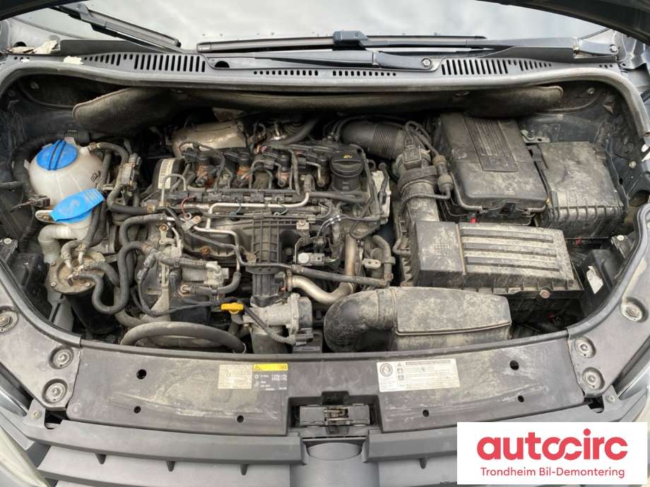 VW Caddy 2010-2015 (Type III, Fase 2) , Motorkode: CAYD, Girkassekode: MLS