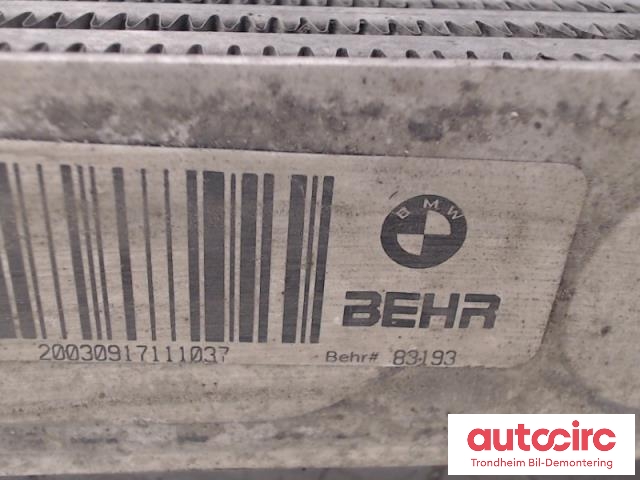 Intercooler til BMW X5 2000-2006 (E53) (E53) (BEHR|83193|7791231|17517791231)