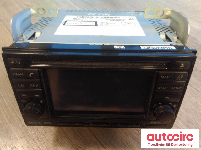 Bilstereo navigasjon til Nissan Juke, 2010-2014 (Fase 1)  (BOSCH|25915BH20B)
