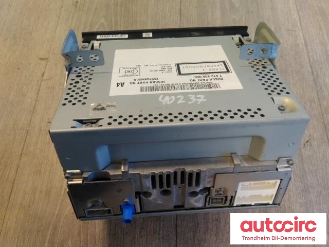 Bilstereo navigasjon til Nissan Juke 2010-2014 (Fase 1)  (BOSCH|25915BH20B|7612830050|)