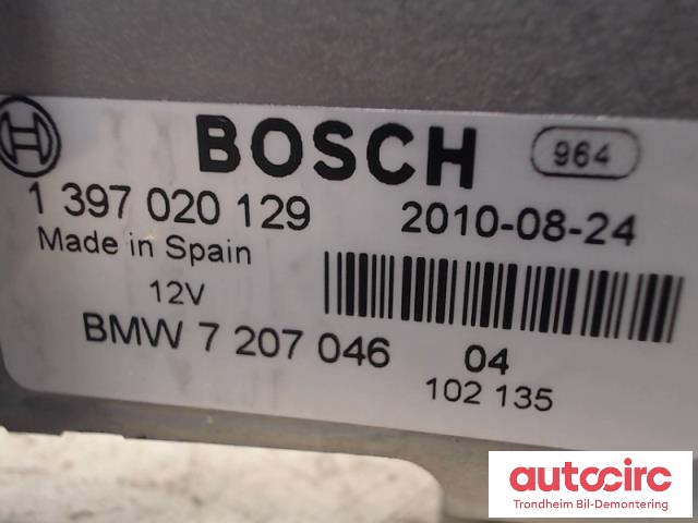 Baklukelås til BMW 5-Serie 2010-2017 (F10/F11) (F10/F11) (BOSCH|1397020129|7207046|51247250299)