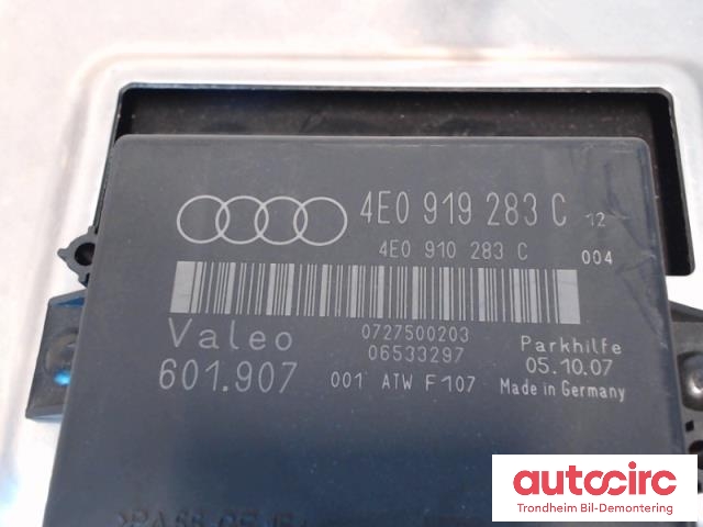 Bilstereo CD-veksler til Audi A8 2003-2010 (Type II)  (VALEO|4E0919283C|4E0919977A|4E0910888PX)
