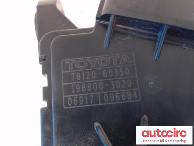 Pedal gass til Toyota Land Cruiser 120 2002-2009  (TOYOTA|7812060350|78120-60350|198800-3020)