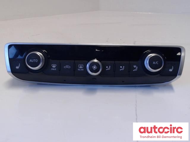 Varmeapparat betjening til Audi A3, 2016-2020 (Type III, Fase 2) (PREH|8V0820043G)