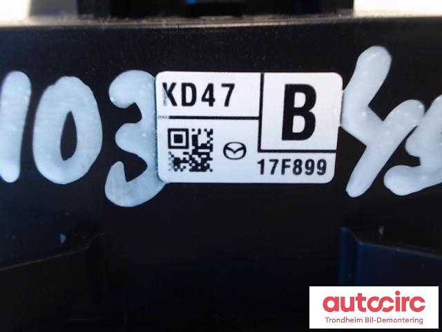 Bryter visker til Mazda CX-5 2012-2017 (Type I)  (..|KD4766128|KD47-66-128|17F899)