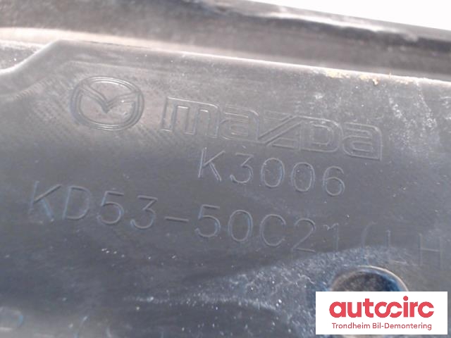 Grill venstre til Mazda CX-5 2012-2017 (Type I)  (TÅKELYKTDEKSEL VENSTRE|KD5350C21|KD53-50-C21|)