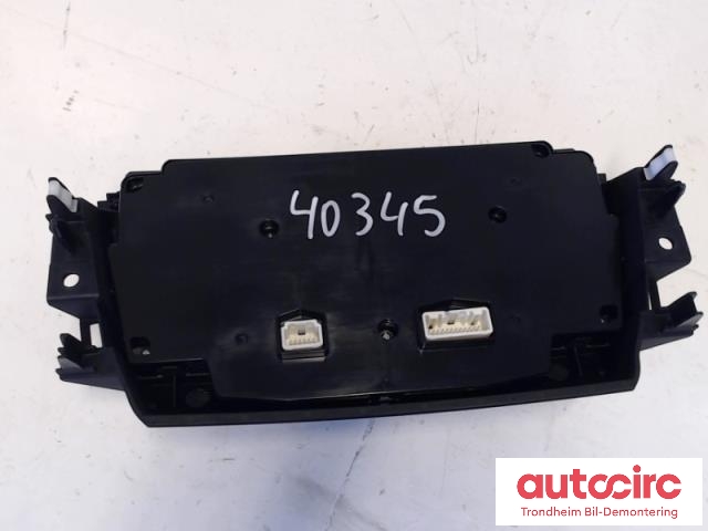 Varmeapparat betjening til Mazda CX-5 2012-2017 (Type I)  (..|KR8461190B|KR84-61-190B|)