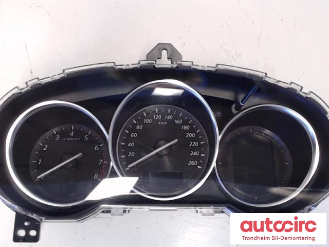 Instrumentpanel til Mazda CX-5 2012-2017 (Type I)  (..|KP5055471|KP50-55-471|K9001)