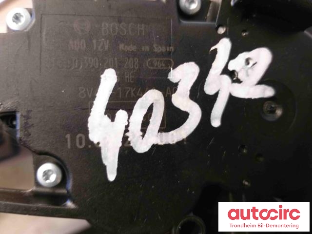 Viskermotor bakrute til Ford Kuga 2008-2012 (Type I)  (BOSCH|0390201208|8V41-17K441-AC|1695472)