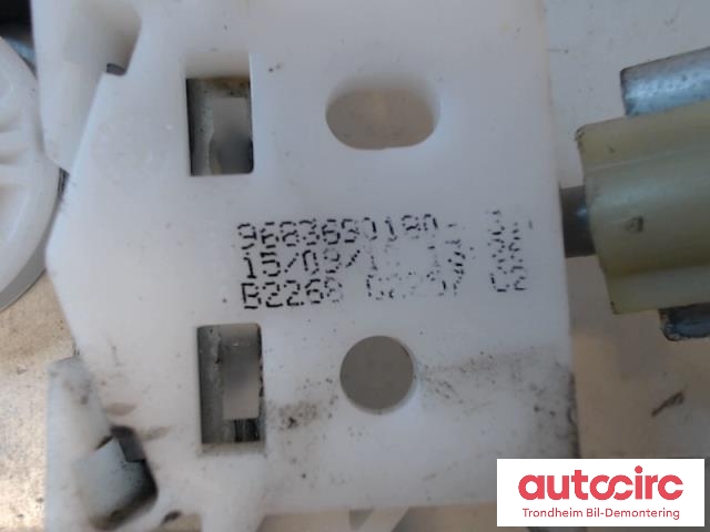 Ruteheis høyre foran til Citroën DS3 2010-2019  (..|9683690180|402221C|9222FV)