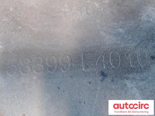 Deksel til Toyota C-HR 2016-->>  (52592F4010|52592-F4010|58399F4010)