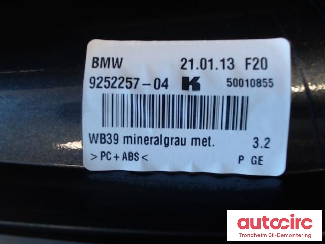 Antenne til BMW 3-Serie 2012-2018 (F30/F31/F34) (F30/F31/F34) (..|9252257|2218150|65202218150)