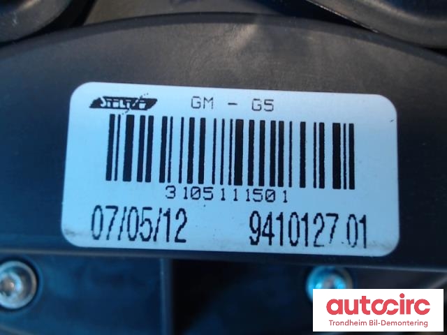 Batterivarmer/kjøl til Opel Ampera 2012-2014 (Type I) (..|13503306|13521273|)