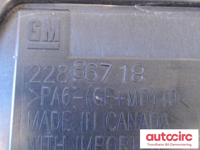 Motordeksel over motor til Opel Ampera 2012-2014 (Type I)  (..|22886718|)