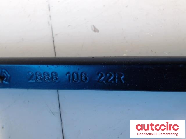 Viskerarm frontrute venstre til Renault Zoe 2013-2019 (Fase 1)  (VENSTRE SIDE|288810622R|288816665R|)