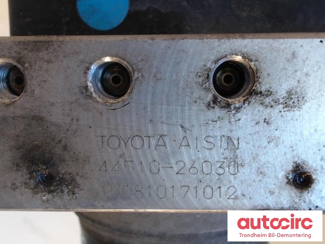 ABS sentral til Toyota Hiace 2007-2012 (Fase 3)  (..|4405026040|44050-26040|44510-26030)