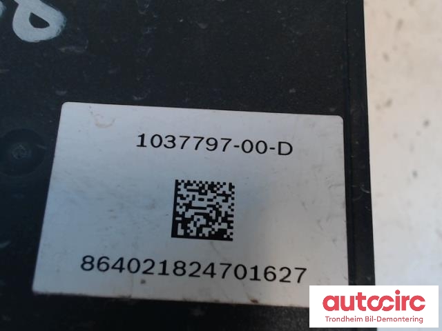 ABS sentral til Tesla Model X 2016-->>  (BOSCH|1037797-00-D|0265255653|0265956391)