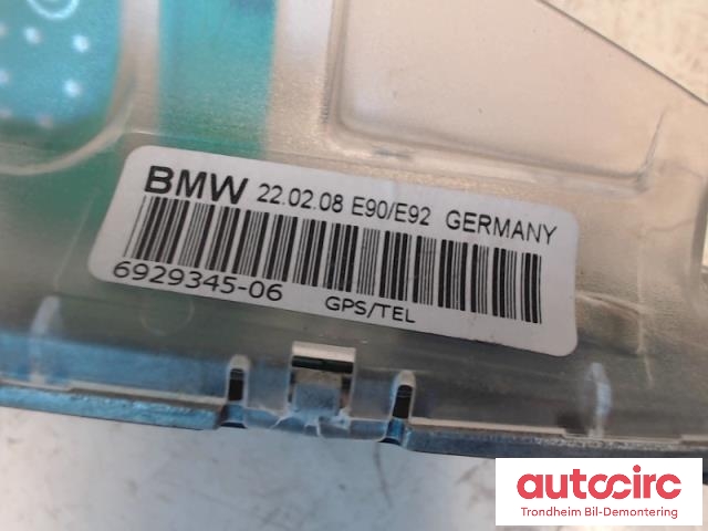 Antenne navigasjon til BMW 3-Serie 2005-2011 (E90/E91/E92/E93) (E90/E91/E92/E93) (..|6929345|9226895|65209226895)