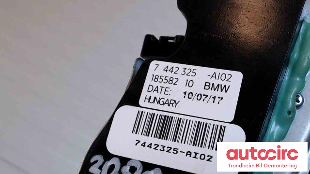 Viskermotor bakrute til BMW 2-Serie, Active/Gran Tourer 2014-->> (F45/F46) (F45/F46) (..|18558210|7442325|67637442325)