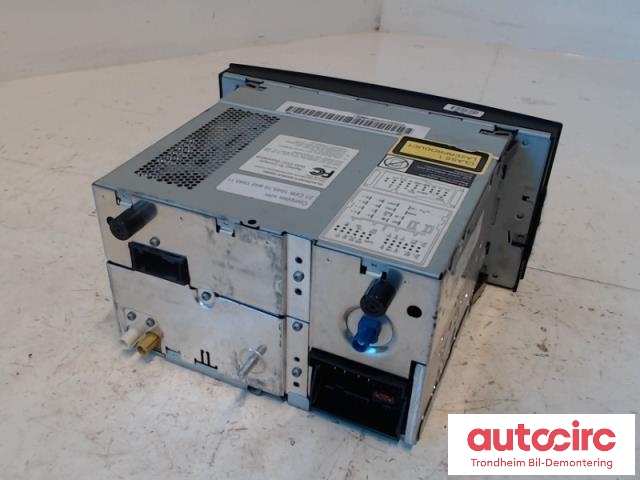Bilstereo navigasjon til VW Touareg 2003-2007 (Type I, Fase 1) (BLAUPUNKT|7L6035191N|7612002022|7L6035191NX)